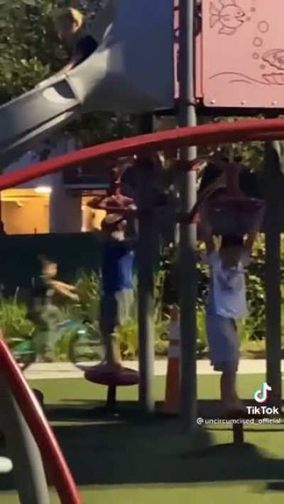 On the playground