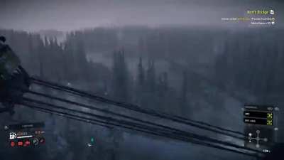 [Snowrunner] Why choose to drive if you can fly?
