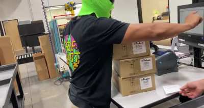 My 5.45 order turned into the most glorious music video ever!