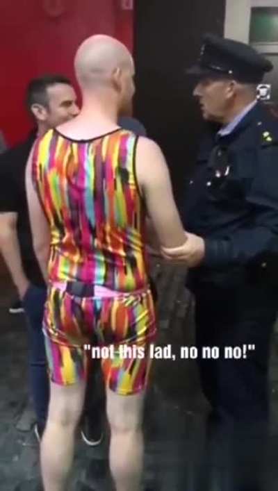 Irish police brutality