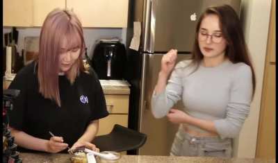 Tina in shorts