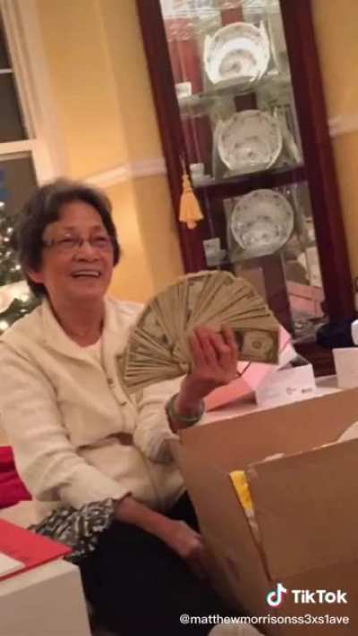Grandma ain't fuckin around