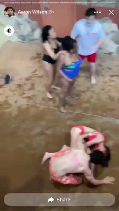 Kerfuffle at the pool