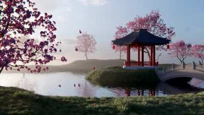 Japanese Lake