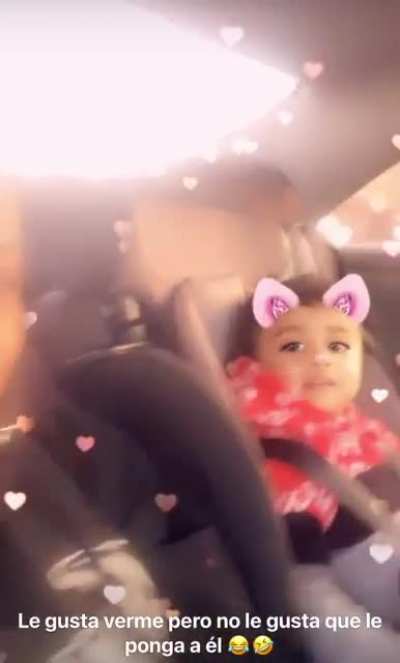 Baby hates filter