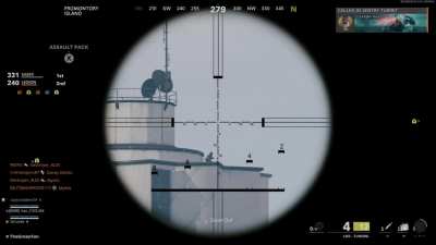 The 20x Scope on the Tundra is absolutely ridiculous. I wish I knew how far this was.