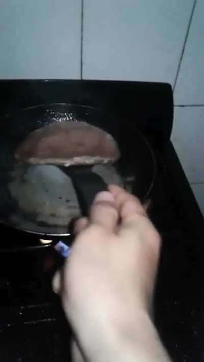 flip a patty. get fire