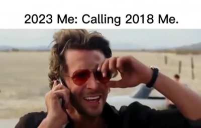 I'm sorry man.
