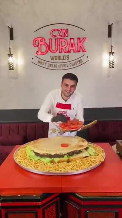 The guy is super talented, but idk anyone who would eat that