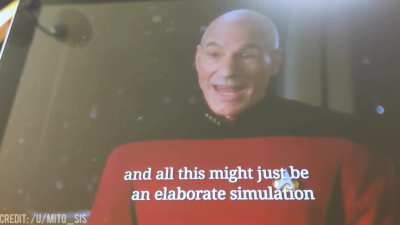 When Star Trek is so good it makes you question the nature of your reality.