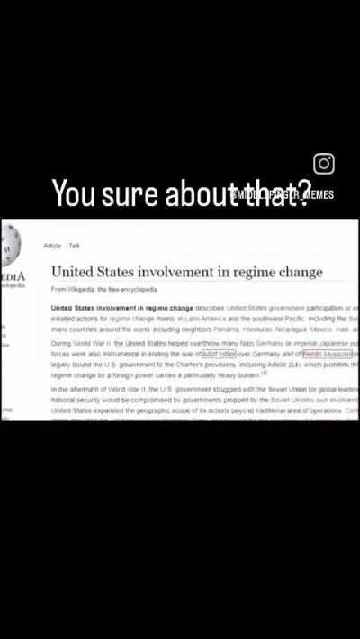 Die USA muss untergehen 