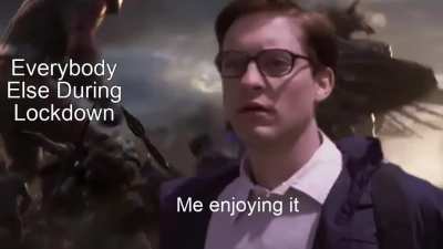 Lockdown not that bad
