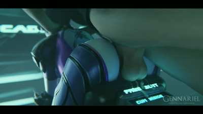 Widowmaker Sex Arcade (Gennariel) [Overwatch]