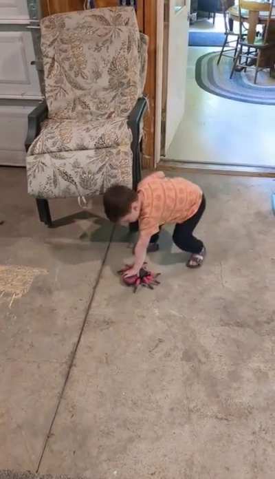 He did it to himself