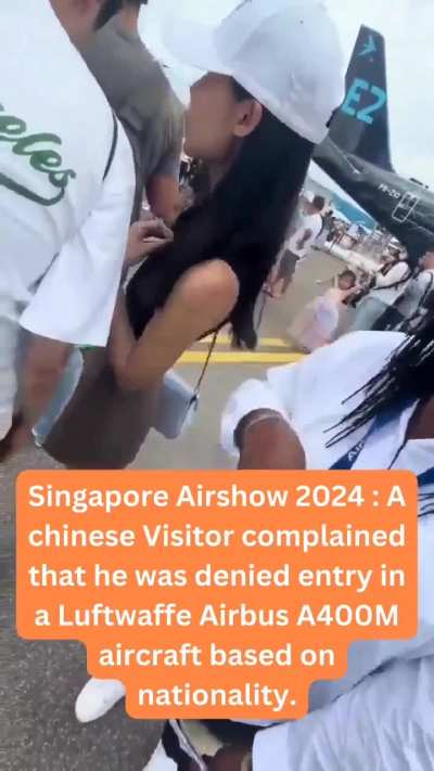 Airbus apologises after Chinese & Russian visitors allegedly denied entry into German military plane