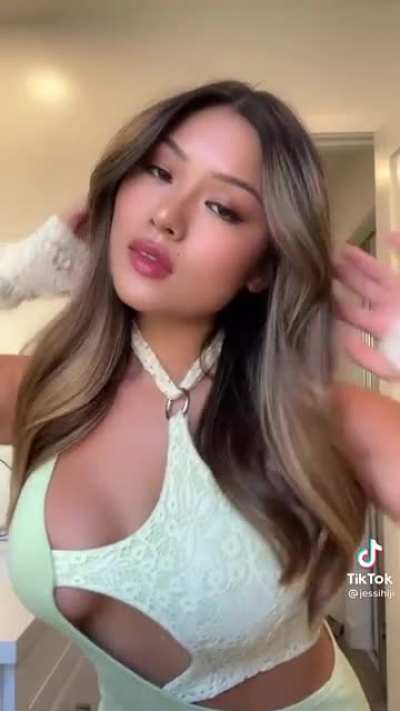 Caress boob