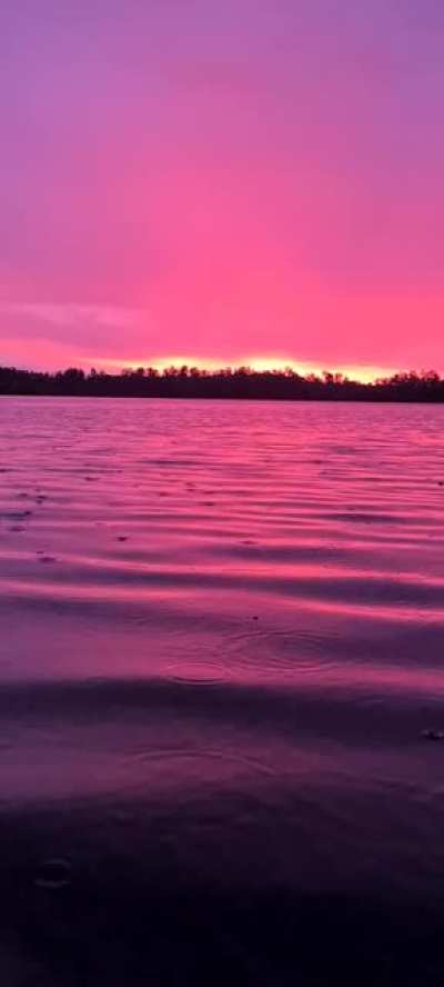 Rainy Sunset in Australia