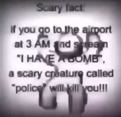 Scary creature