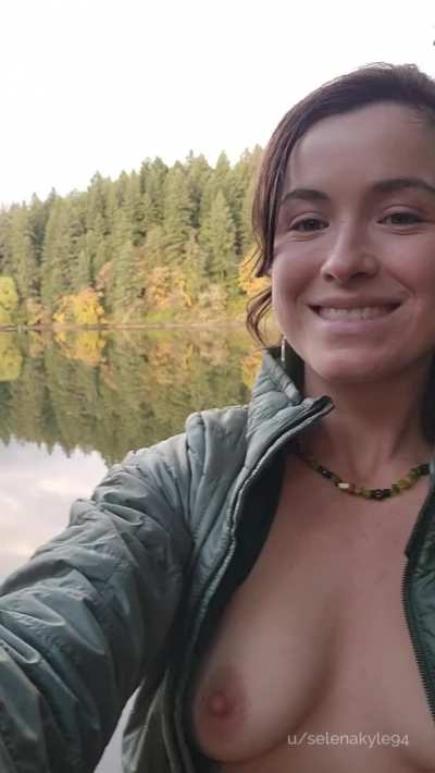 Don't let my Petite Tits distract you from the Scenery