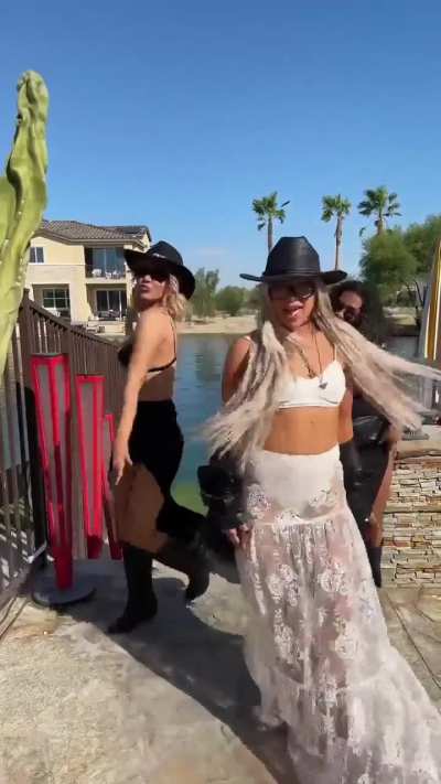 Liv Morgan, Jojo, & CJ Perry 
