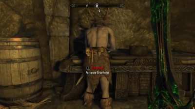 TIL you can kill Forsworn Briarhearts through pickpocketting