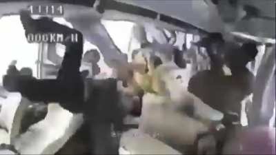 Abrupt Schoolbus