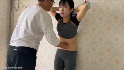 Love it when they try to hide how they secretly WANT their belly punched.