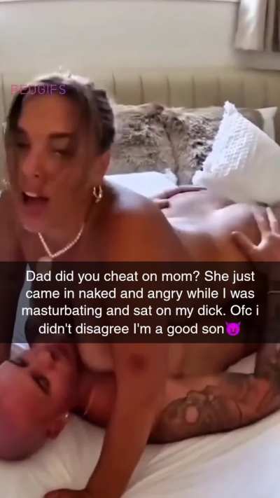When dad cheated on mom
