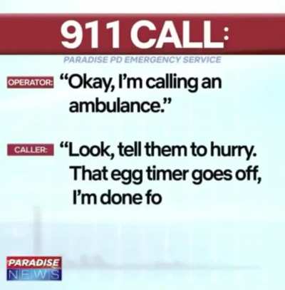 Soldier makes a phone call to 911