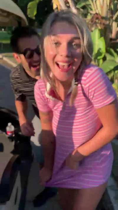 Creampied In Public..