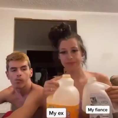 Her fiancé is about to be her ex