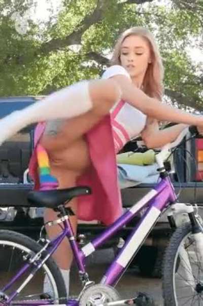 On the bike