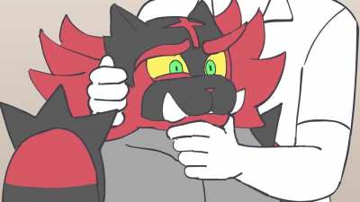 Squish that cat 