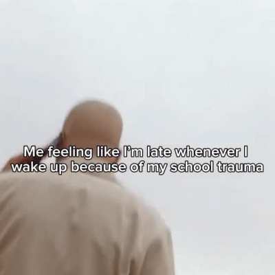 I'm late