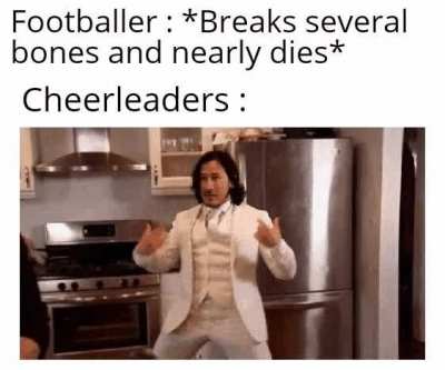 They just be dancing