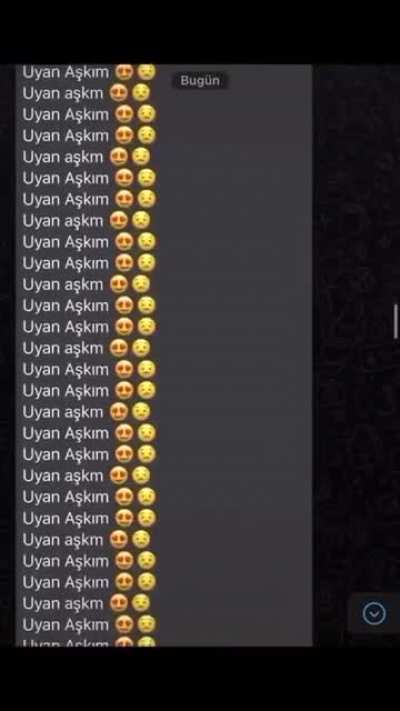 Uyan sewgilim 😧😍