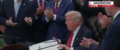 The longest shutdown in history is now officially over with POTUS’s signature
