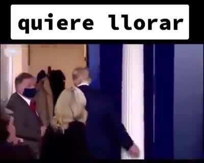Quiere llorar