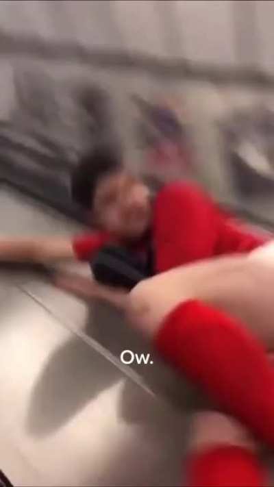 That has to not feel good