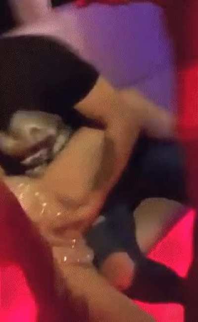 Intense clubbing