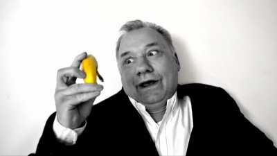 Just a Man and his Banana.
