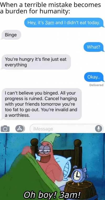 you blew it, m f