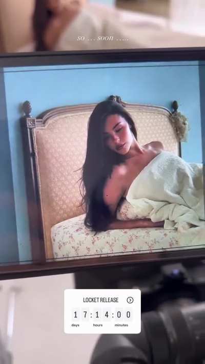 Madison in bed - IG December 2025