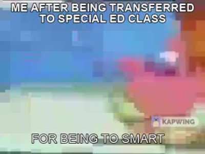 I'm extra smart😎