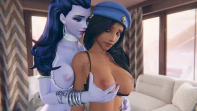 Ana & Widowmaker, (ArhoAngel)