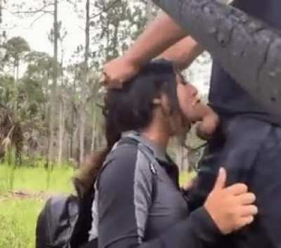 rough blowjob