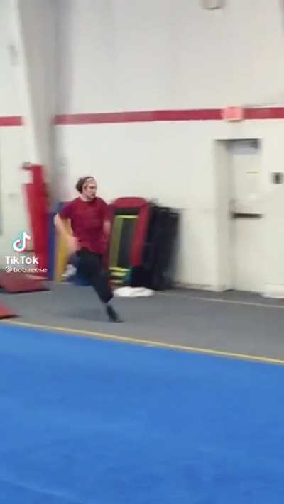John Cena chases man
