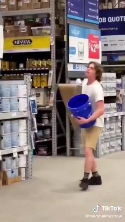 The anger on his face