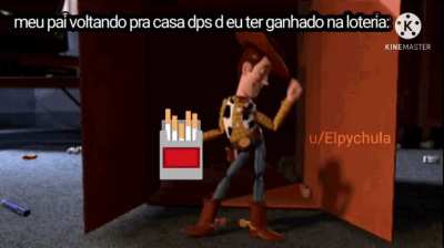 Desculpa a demora filhão, a fila tava grande!