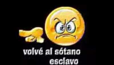 Volve al sotano esclavo 😡